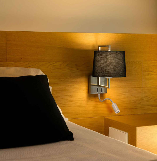 Applique liseuse de lit