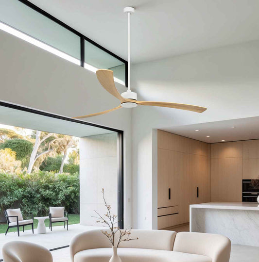 Pourquoi installer un ventilateur de plafond avec tige sur un plafond haut ?