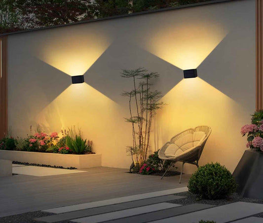Applique murale extérieure solaire