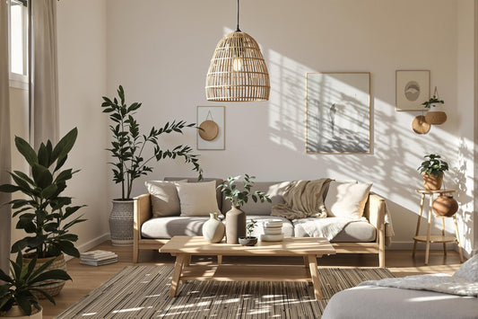 Découvrez nos luminaires suspension en rotin pour un éclairage naturel et élégant