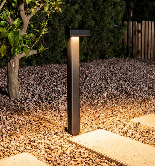 borne led éclairage allée