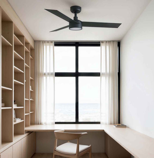 Ventilateur de plafond moderne avec éclairage LED